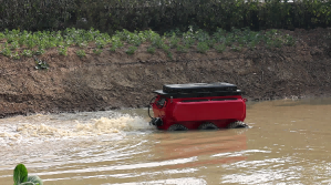 Underwater Robot Operation Demonstration