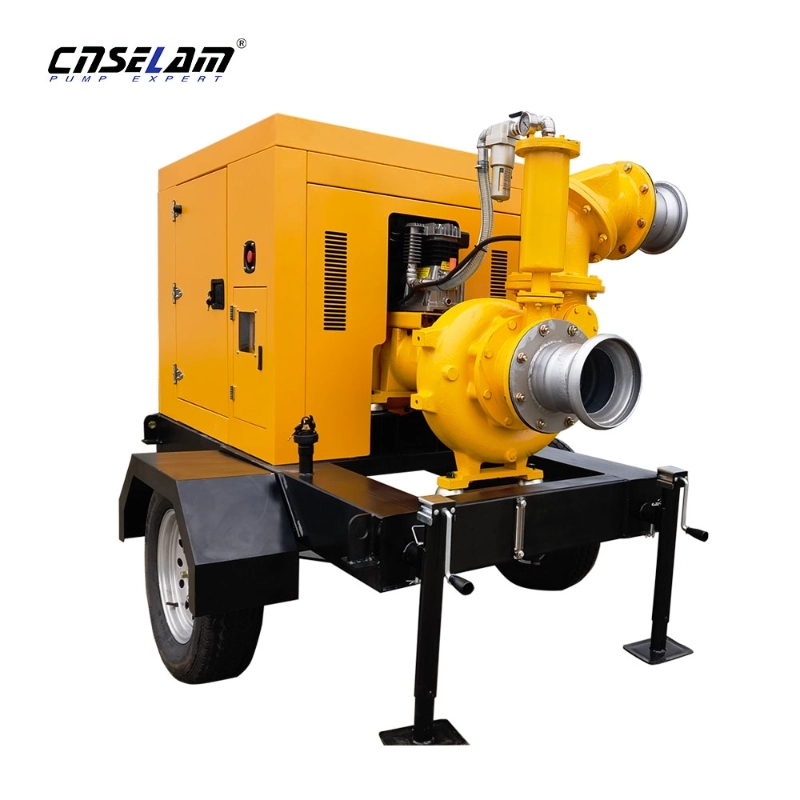 Self-Priming Trailer Pump Unit