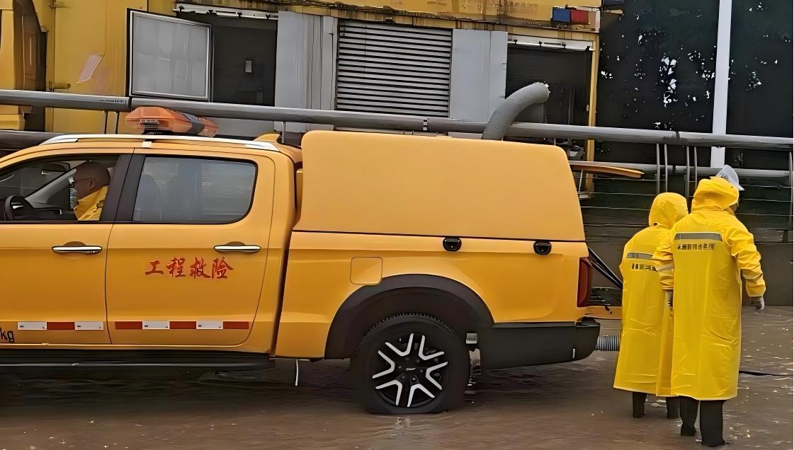 Drainage Equipment Helps Urban Emergency Response