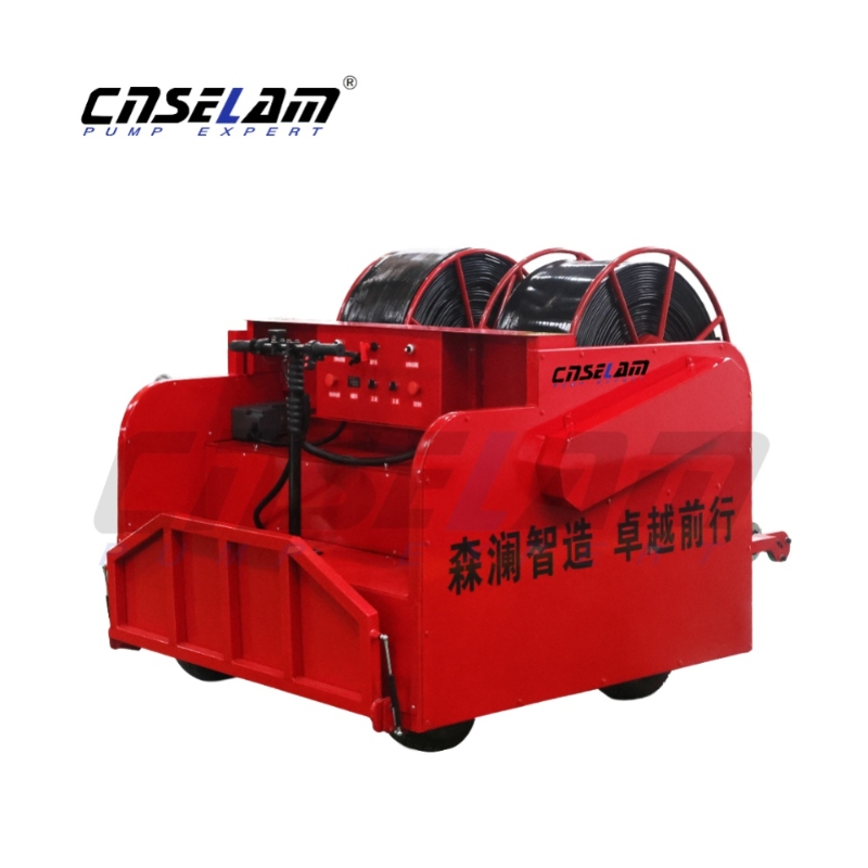 Large Double-Roll Water Hose Reel Machine