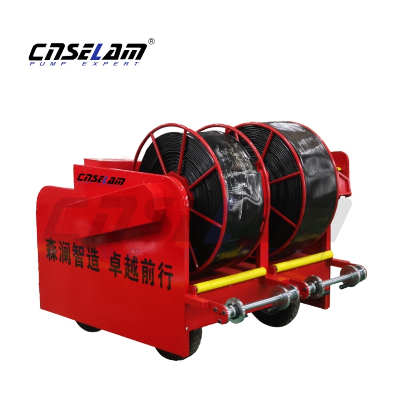 Large Double-Roll Water Hose Reel Machine
